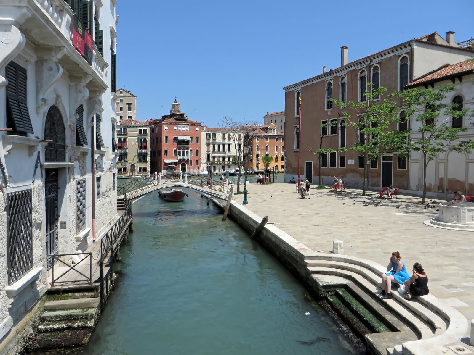 Canon PowerShot SX270 HS sample photo. Italy, venice, channel photography