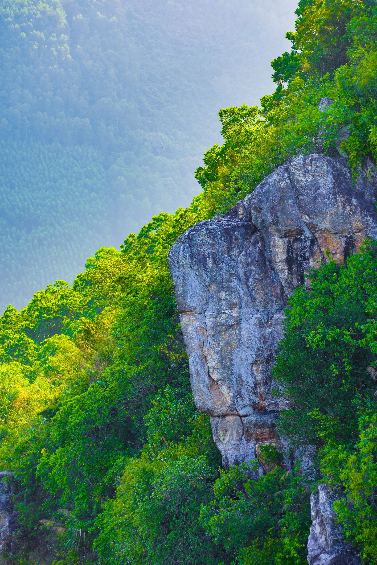 Nikon D600 sample photo. Mountain, rocks, trees photography