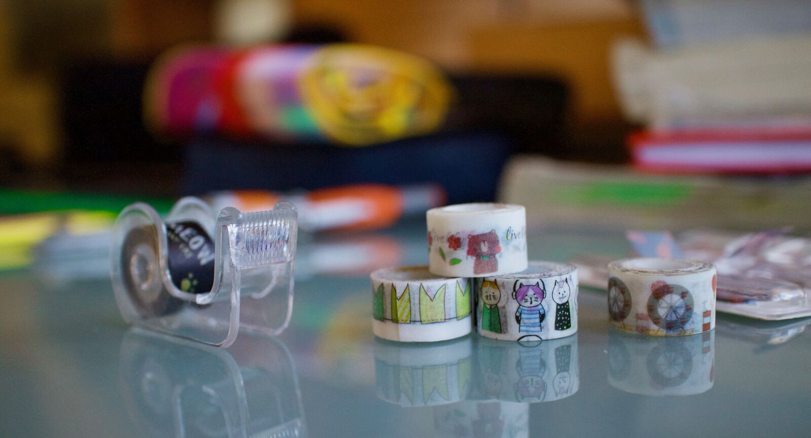Canon EOS M sample photo. Adhesive, decorations, colorful photography