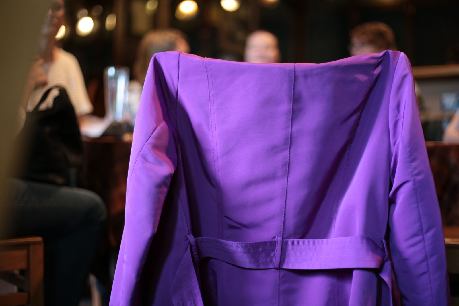 Canon EOS 6D + Canon EF 50mm F1.8 STM sample photo. Purple jacket photography