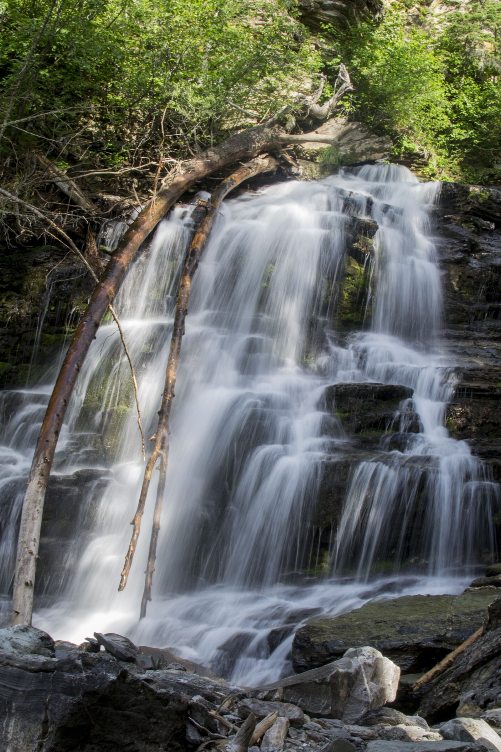 Nikon D3100 sample photo. Waterfall, water, fall photography
