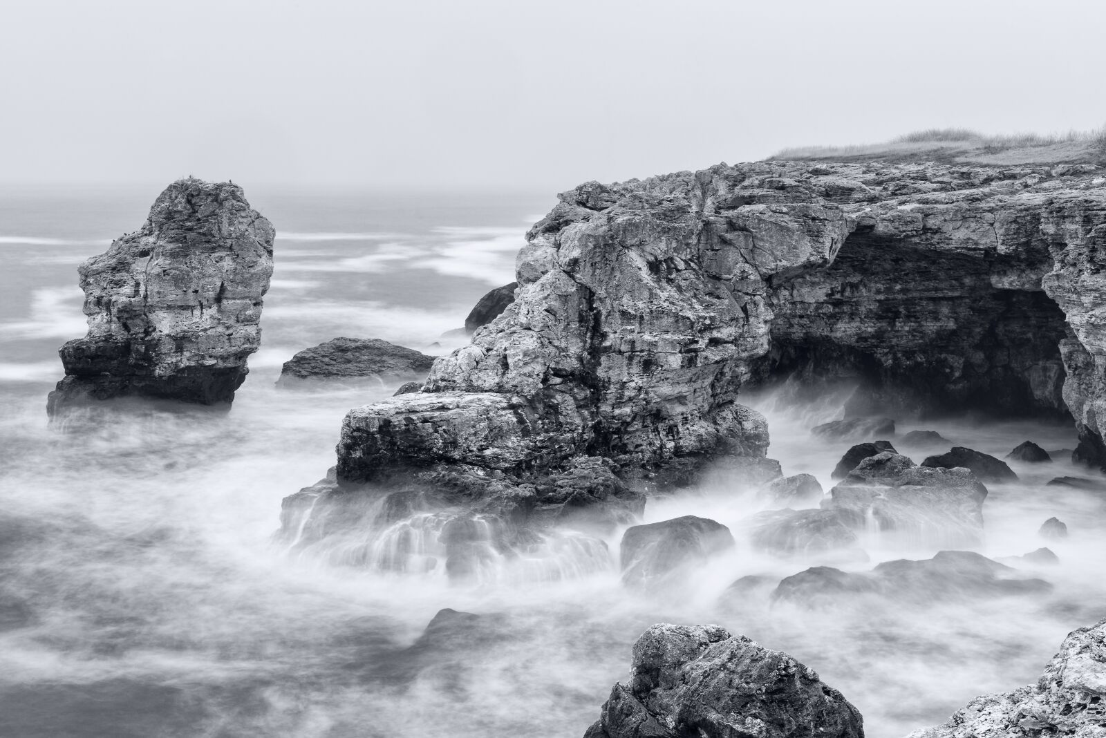 Nikon D800 sample photo. Sea, frozen, winter photography