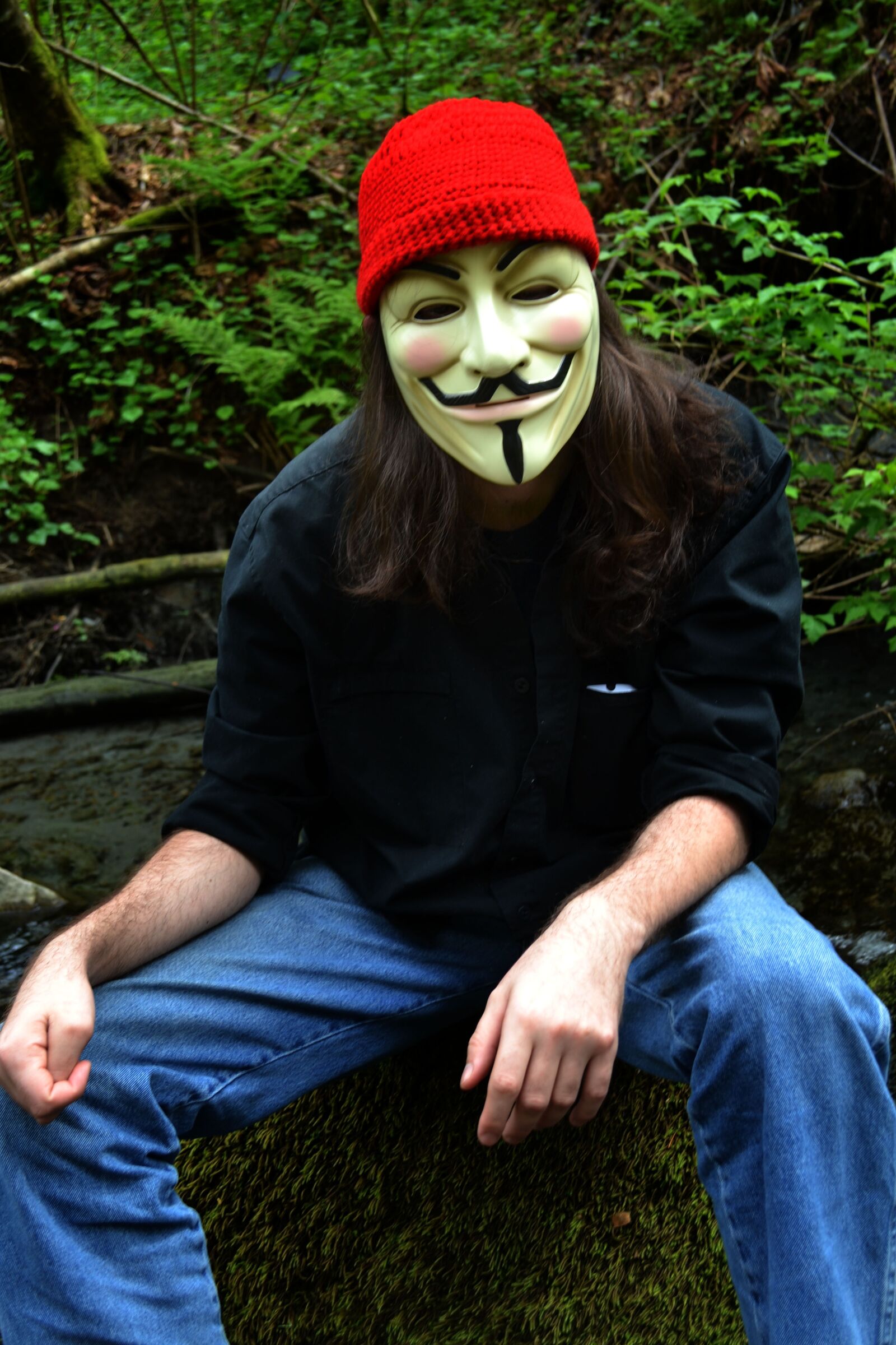 Nikon D3100 sample photo. Face, mask, v for photography