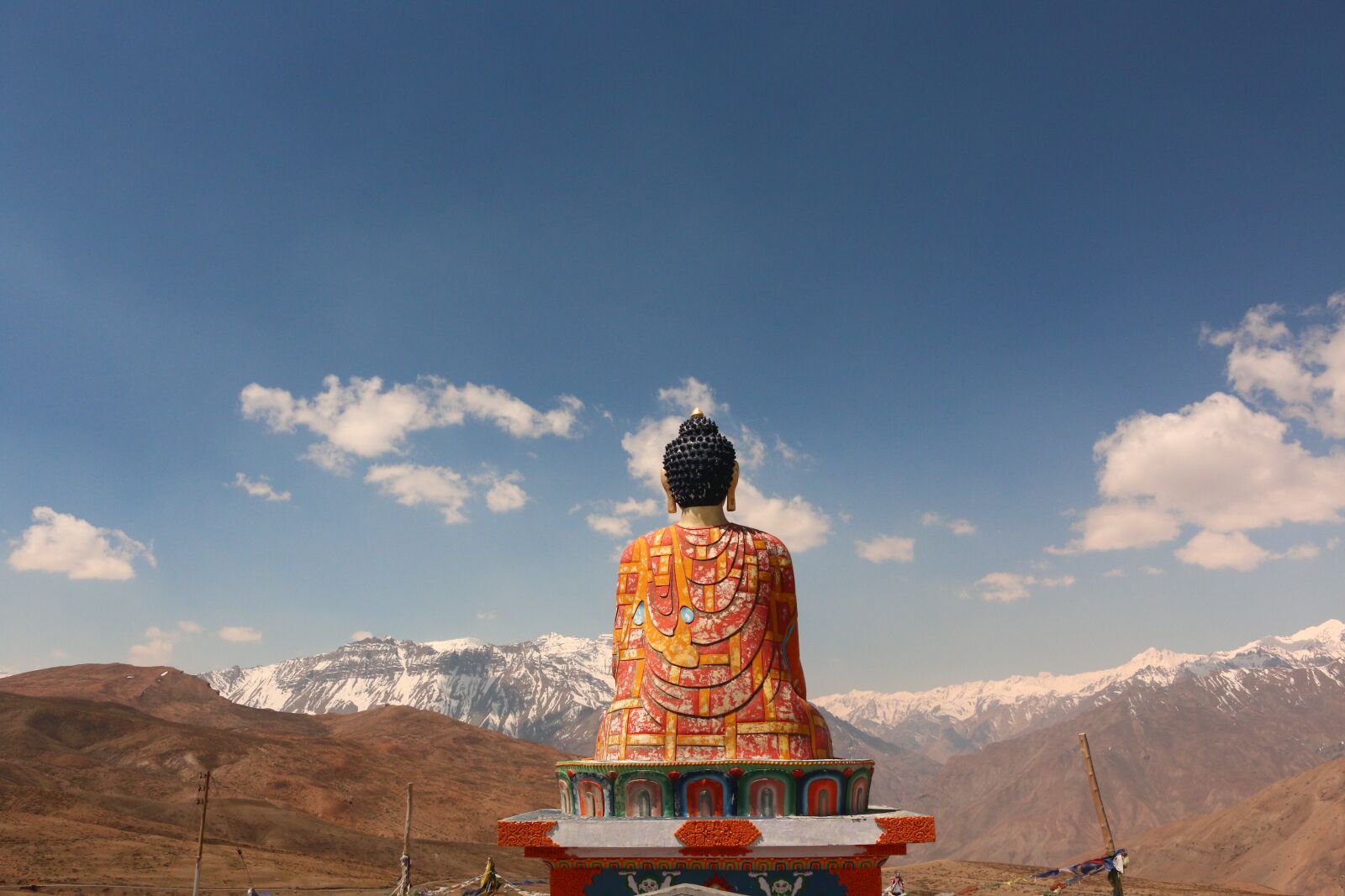 Canon EOS 70D sample photo. Buddha statue, langza village photography
