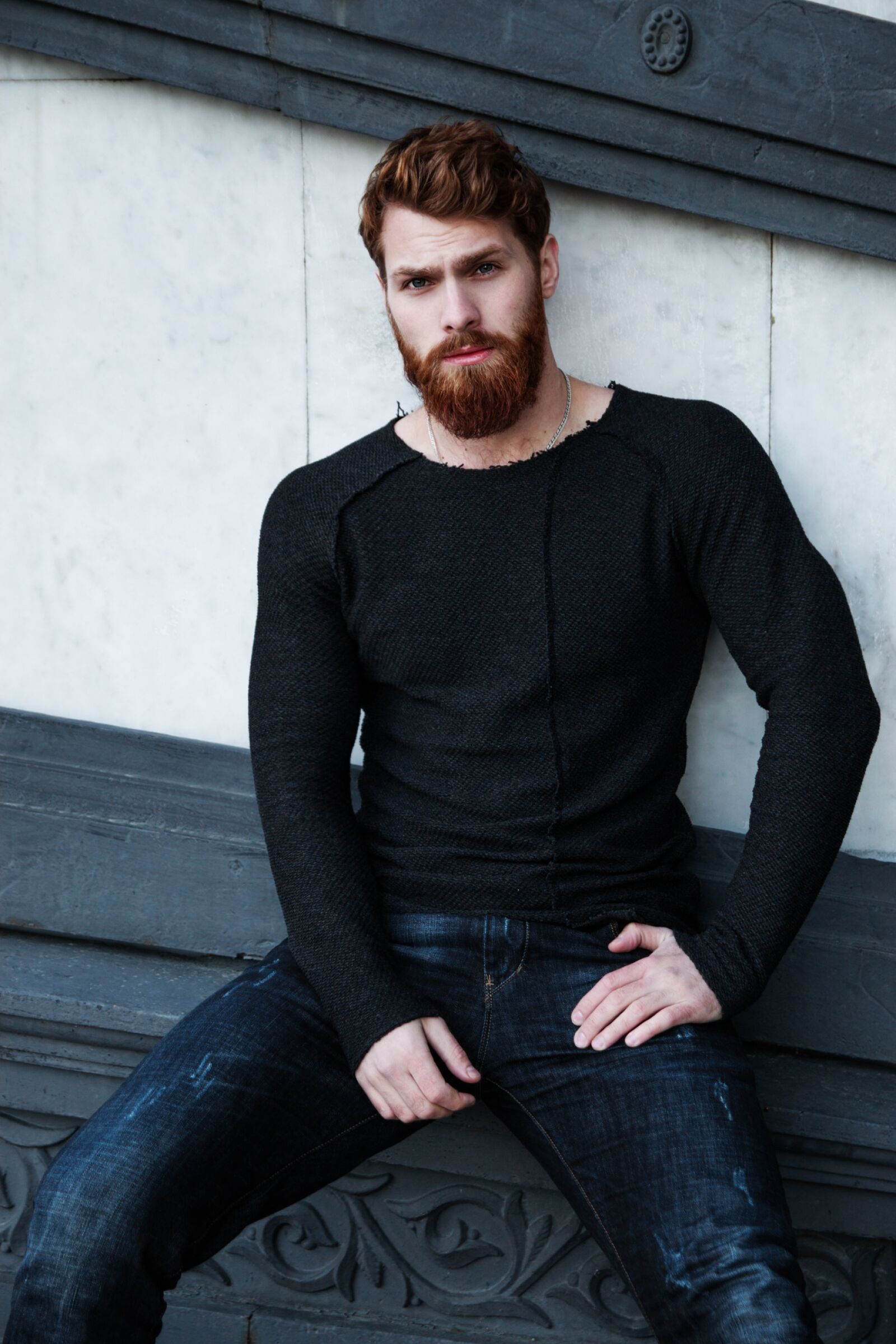 Canon EOS 70D sample photo. Man, red hair, beard photography