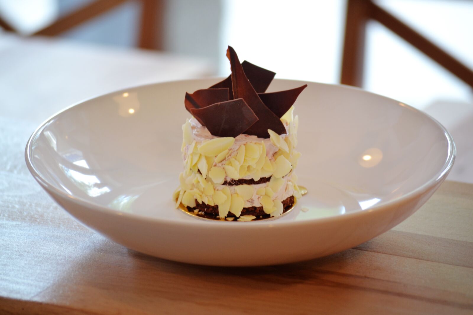 Nikon D3100 sample photo. Chocolate cake, black forest photography