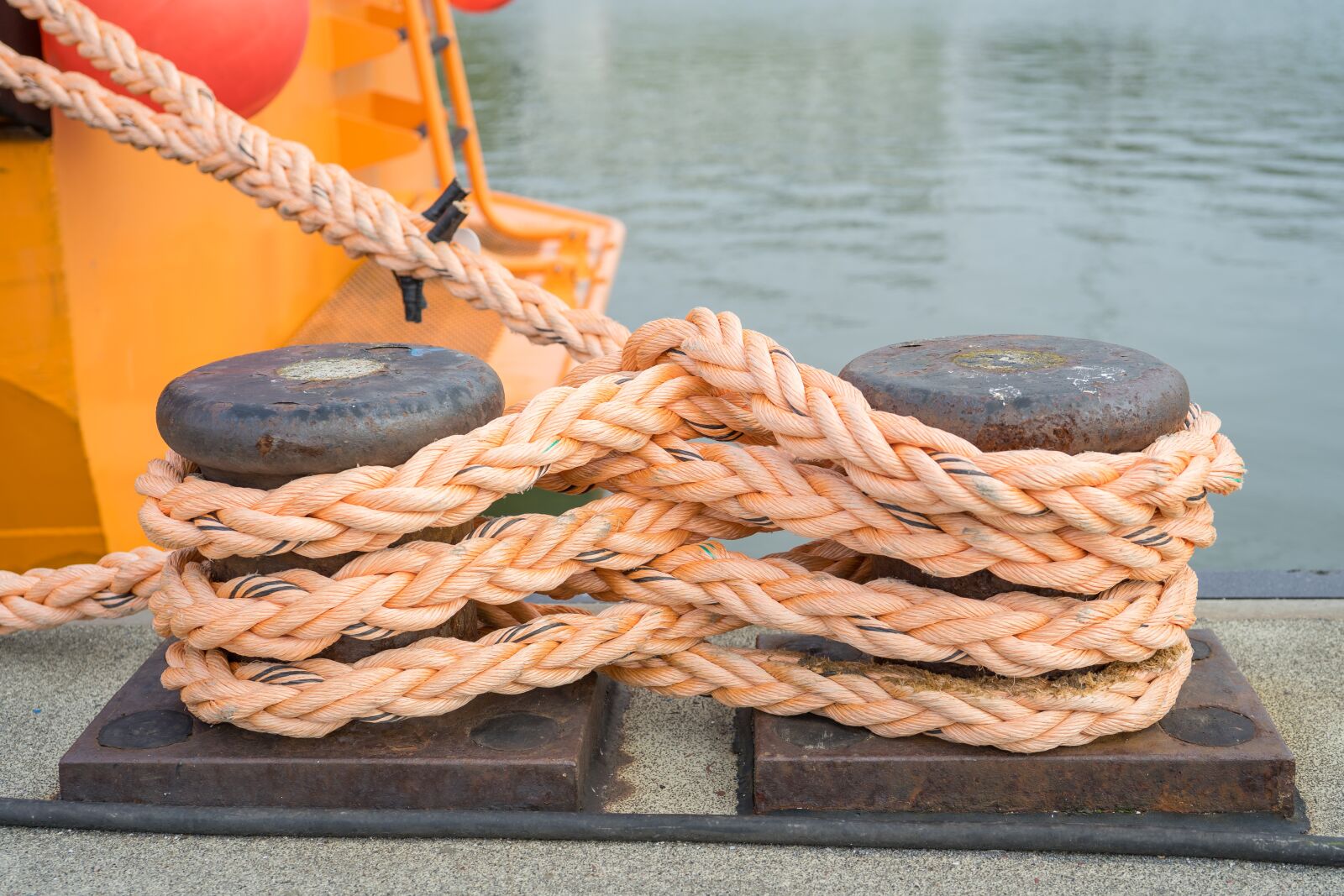 Sony FE 50mm F2.8 Macro sample photo. Mooring, bollard, pier photography