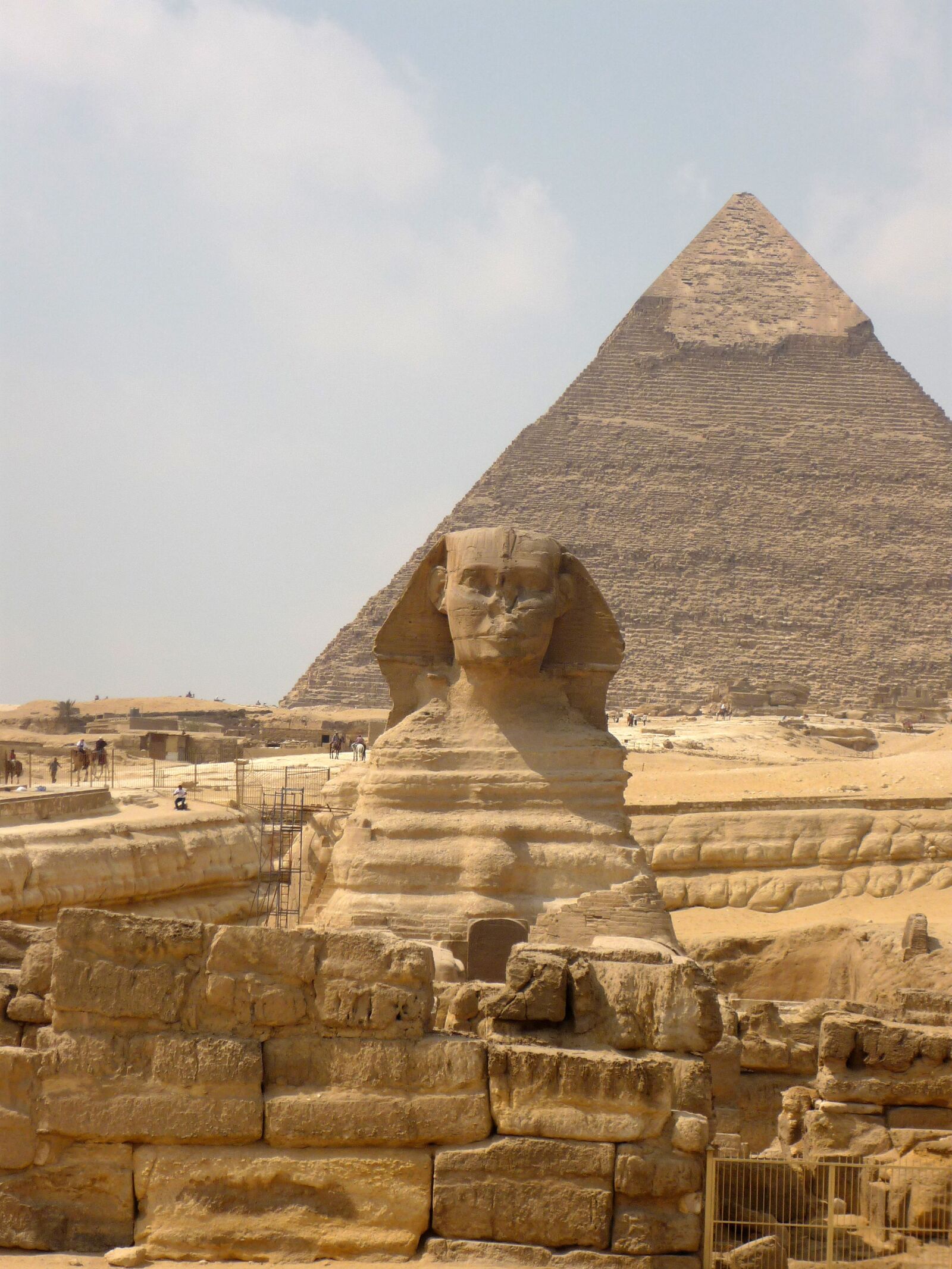 Panasonic Lumix DMC-FS3 sample photo. Sphinx, pyramid, egypt photography