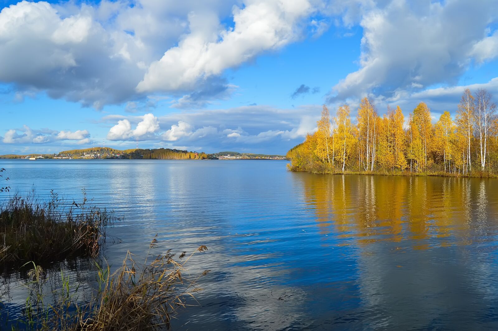 Nikon D3200 sample photo. Autumn, pond, river photography