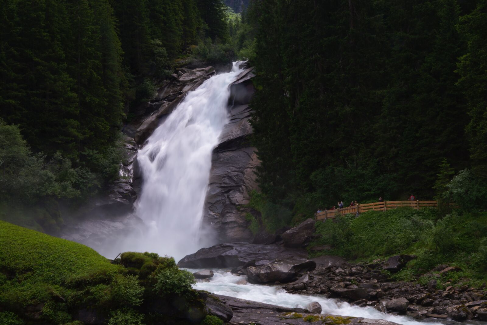Sony Vario-Sonnar T* DT 16-80mm F3.5-4.5 ZA sample photo. Krimml waterfalls, waterfall, austria photography