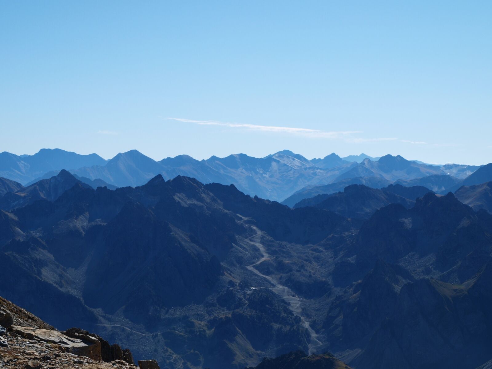 Olympus E-450 (EVOLT E-450) sample photo. Mountain, south peak, high photography