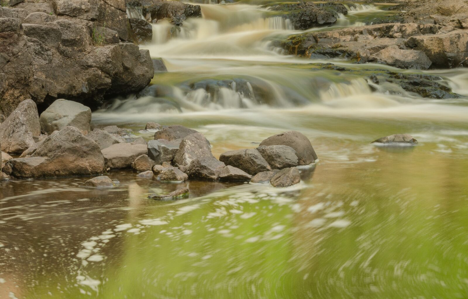 Nikon D7000 sample photo. Waterfall, gooseberry falls, minnesota photography