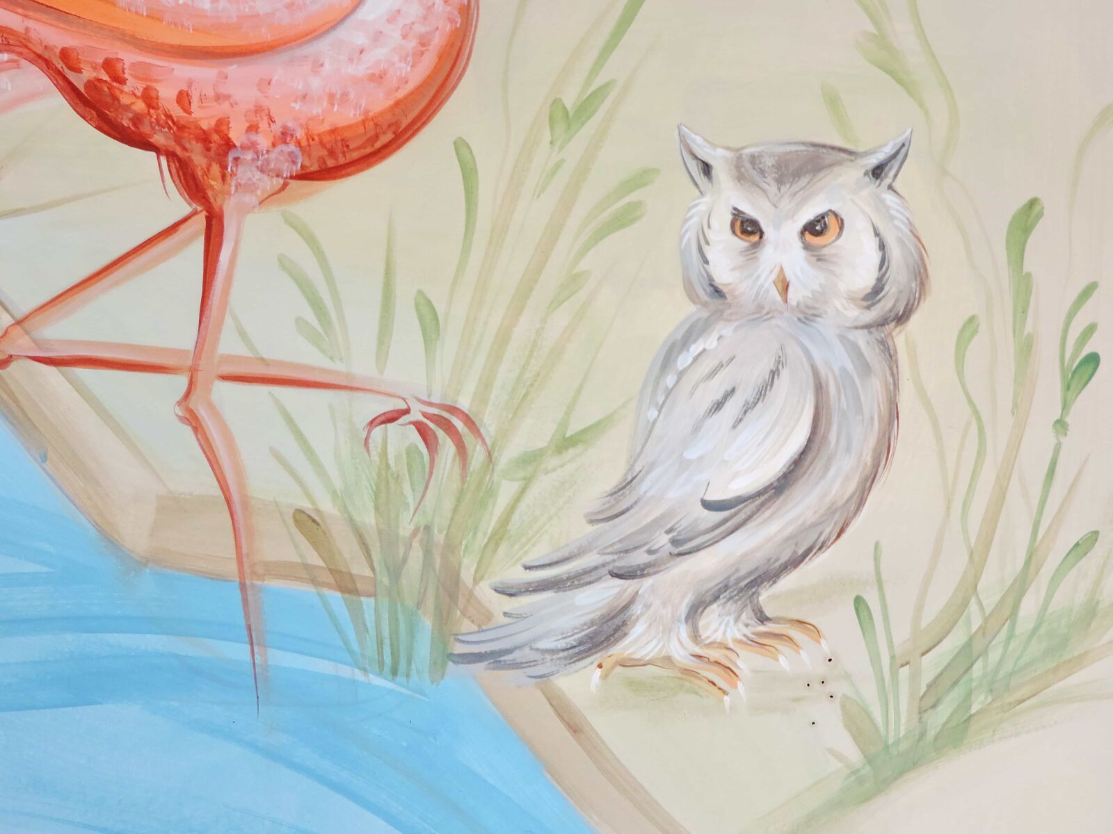 Nikon Coolpix P520 sample photo. Graffiti, mural, owl, illustration photography