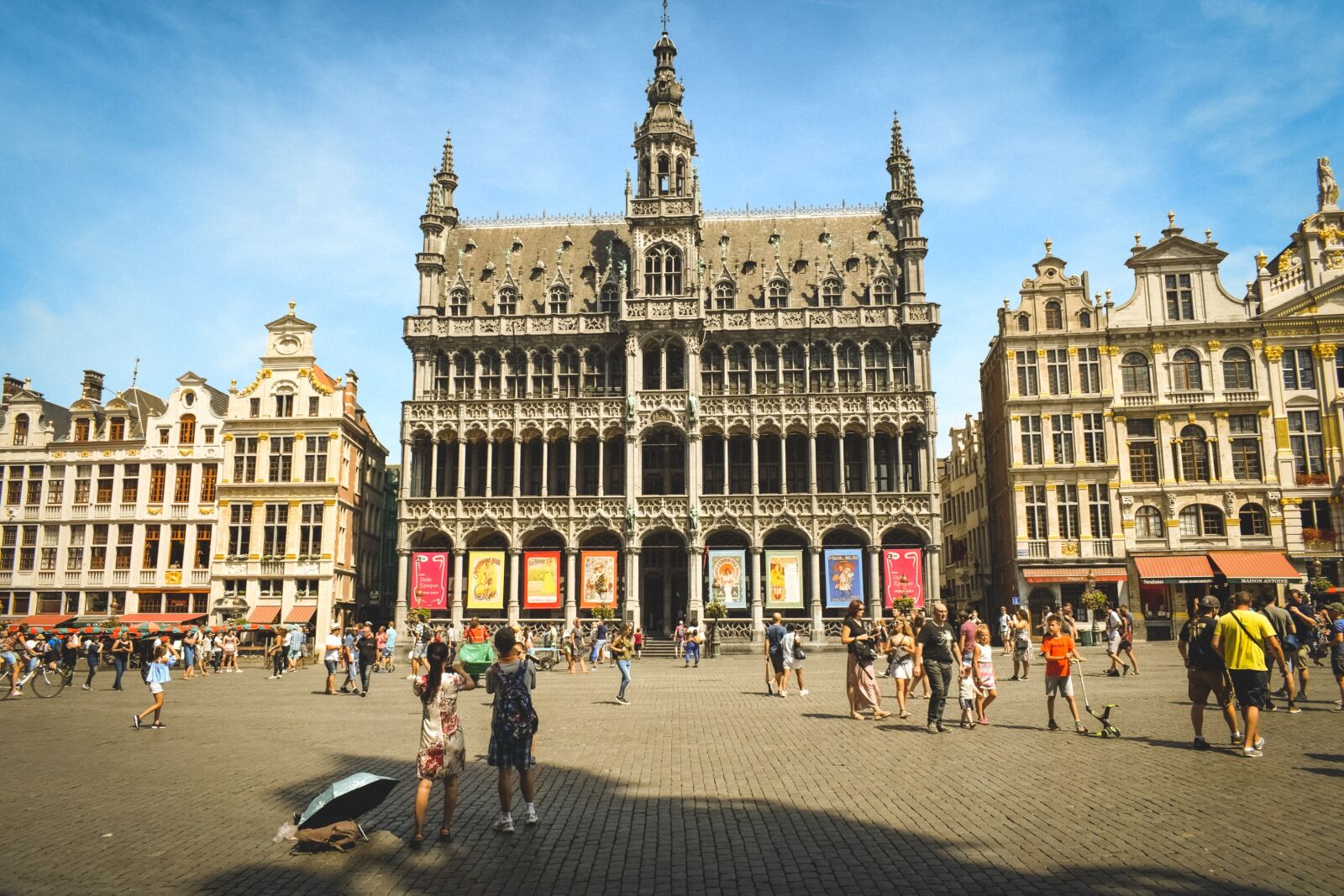 Nikon D3300 sample photo. Belgium, brussels, town hall photography