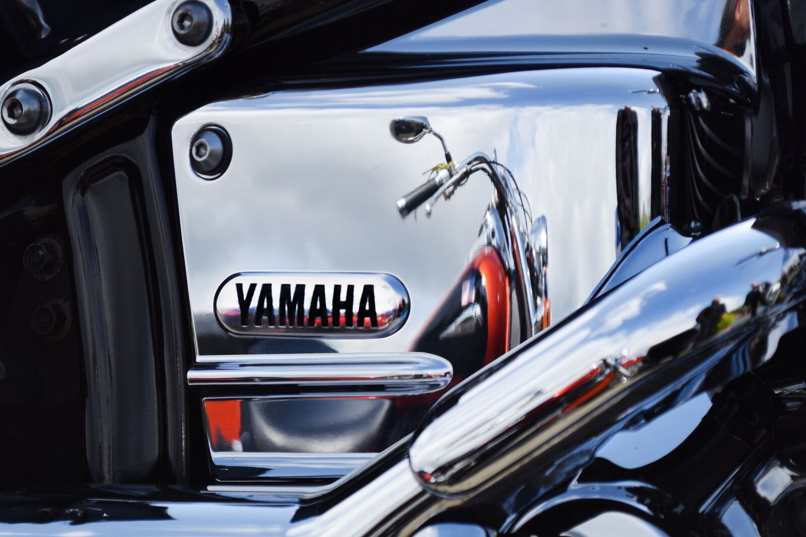 Nikon D5300 sample photo. Chrome, moped photography