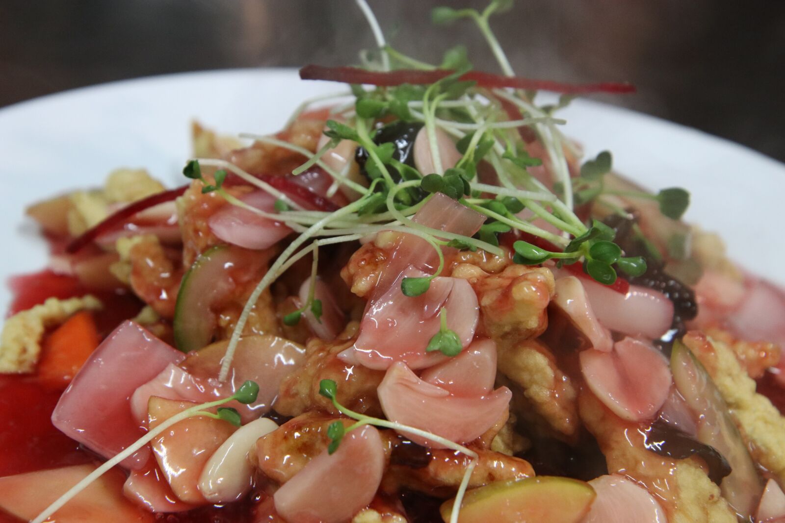 Canon EOS 80D sample photo. Chinese, korean food, sweet photography