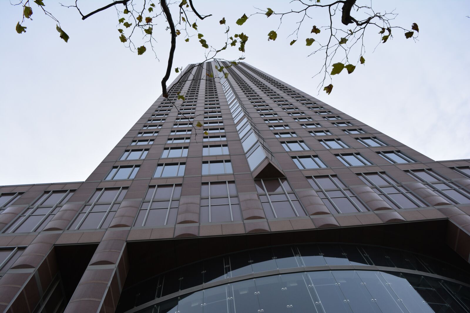 Nikon D5200 sample photo. Messeturm, frankfurt, skyscraper photography