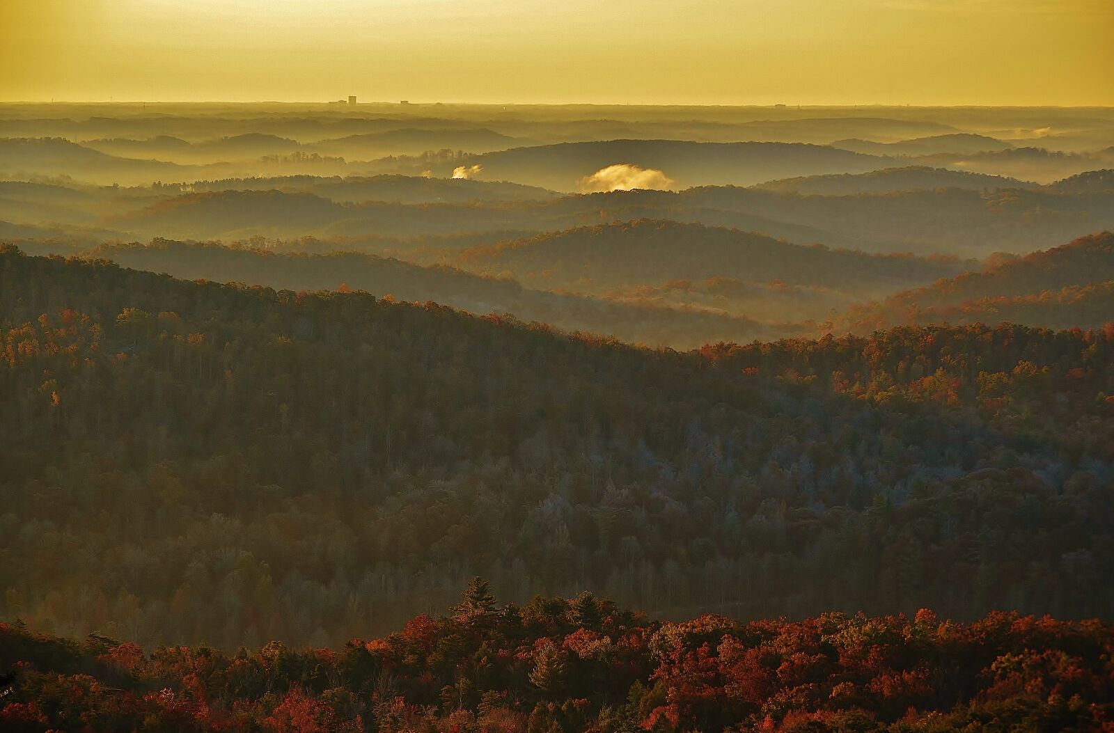 Nikon D5100 sample photo. Mountains, sunrise, fall photography