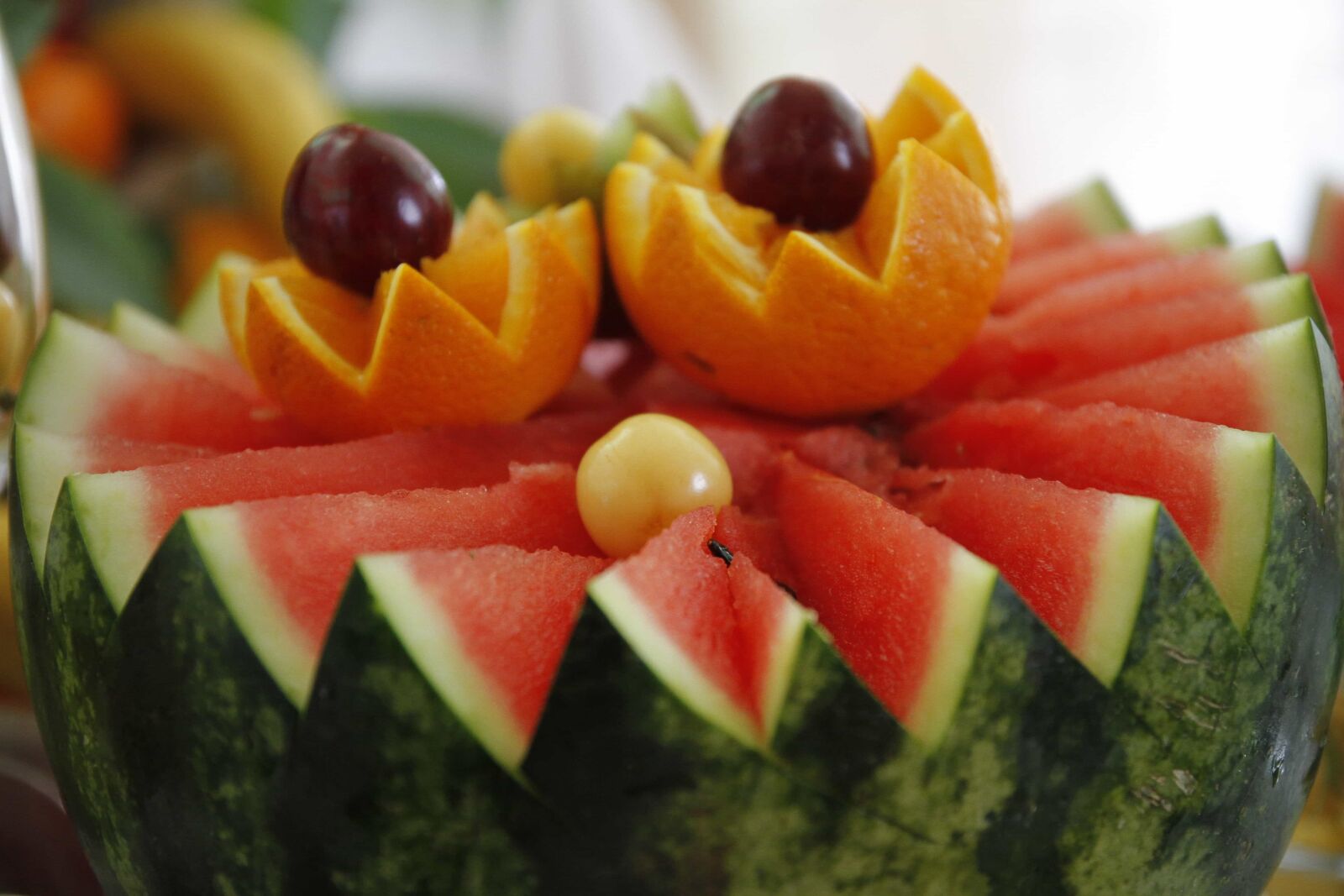 Canon EOS 7D sample photo. Cherries, oranges, watermelon, melon photography