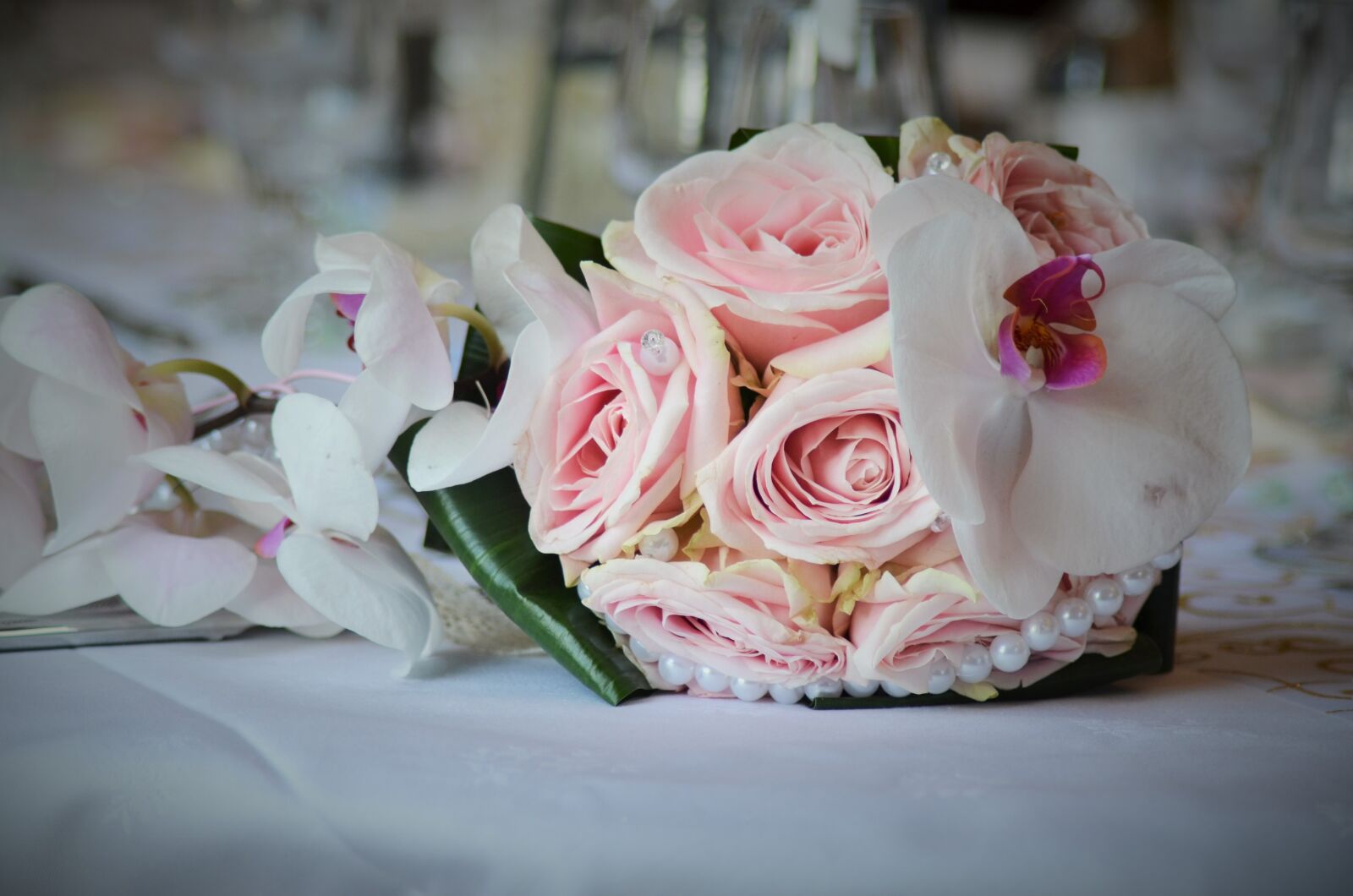 Nikon D5100 sample photo. Bouquet wedding, wedding, pink photography