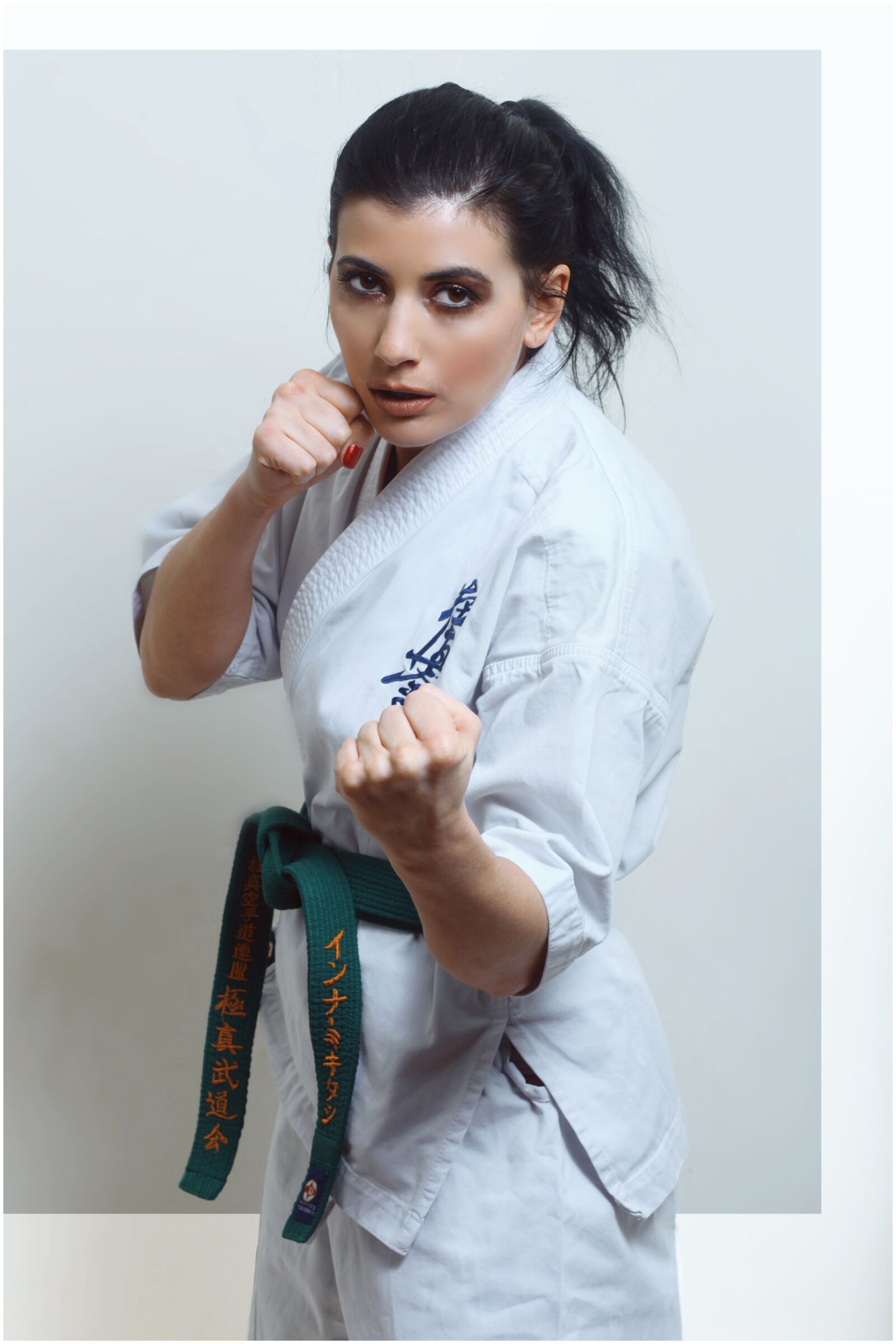 Canon EOS 5D Mark II sample photo. Sport, karate, kick photography