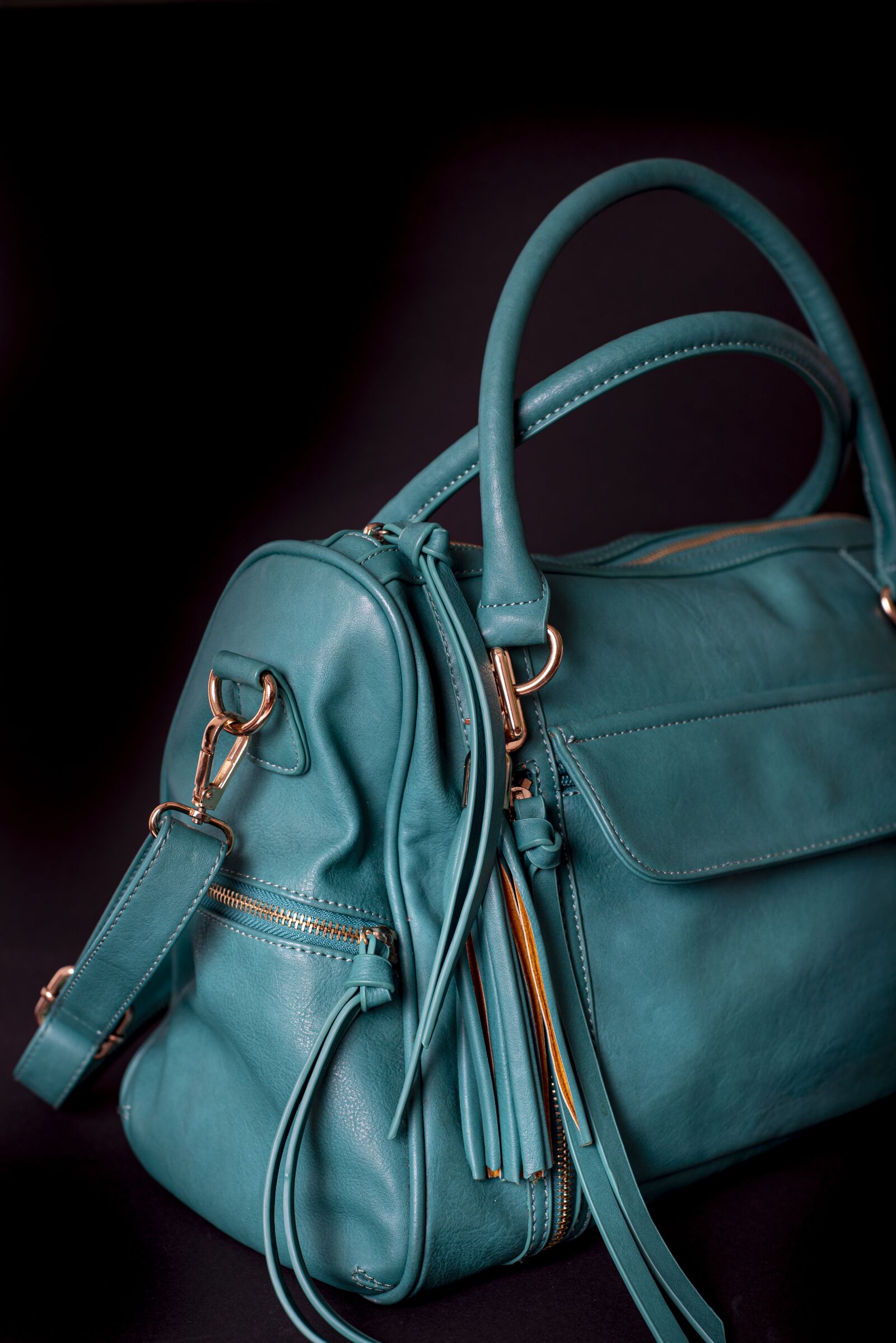 Nikon D750 sample photo. Bag, green, shopping bag photography