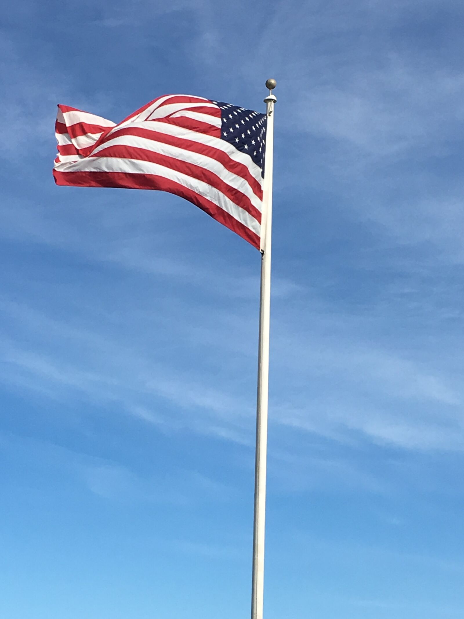 Apple iPhone 6s sample photo. Flag, america, usa photography