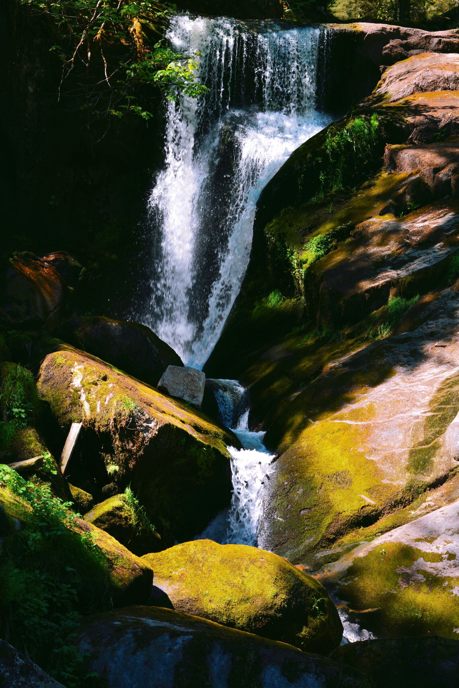 Nikon D7100 sample photo. Waterfall, landscape, forest photography