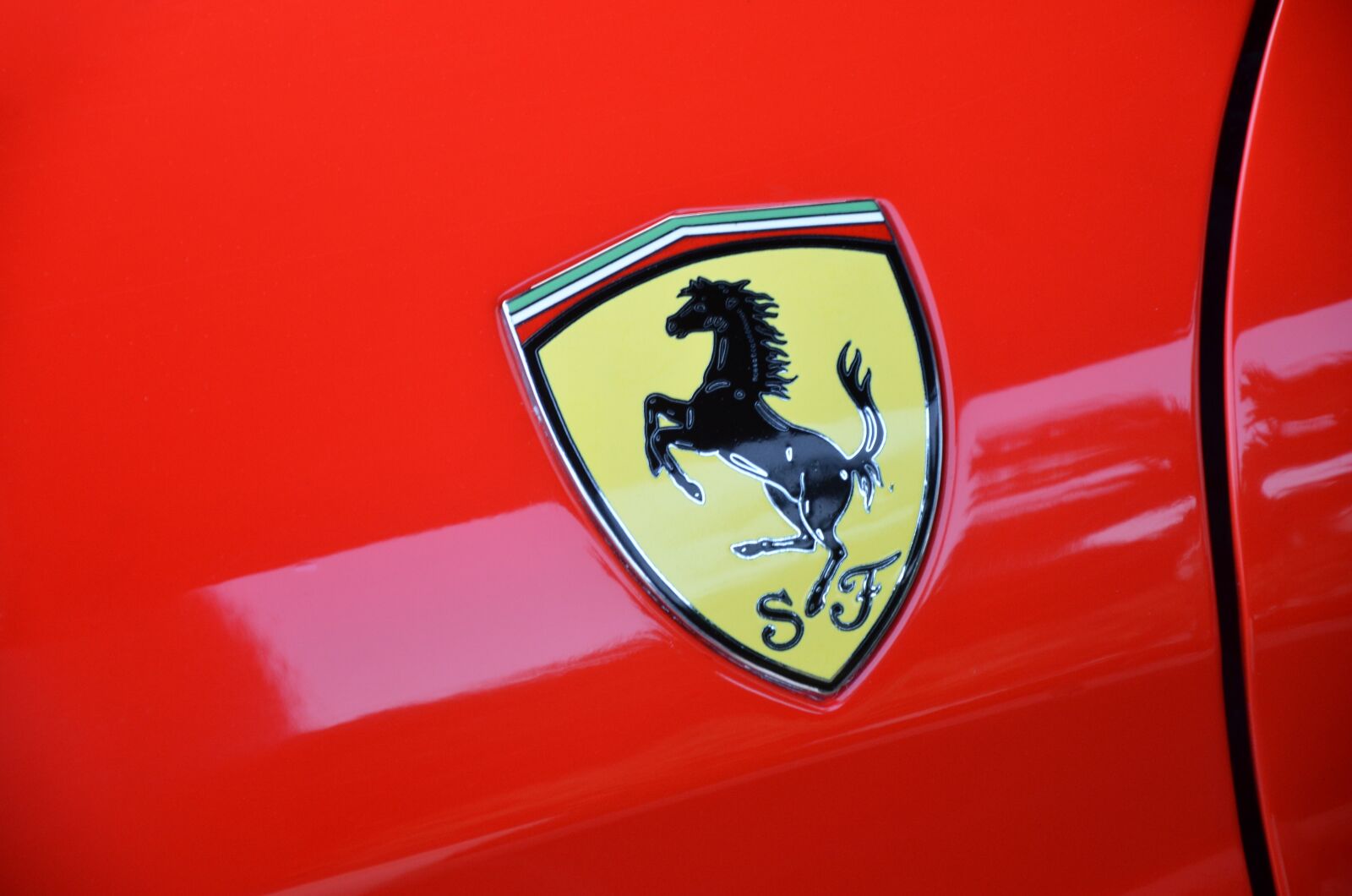 Nikon D7000 sample photo. Ferrari, auto, sport photography