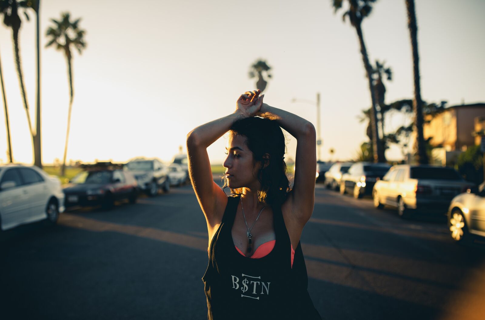 Canon EOS 6D sample photo. Sunset, women, los angeles photography