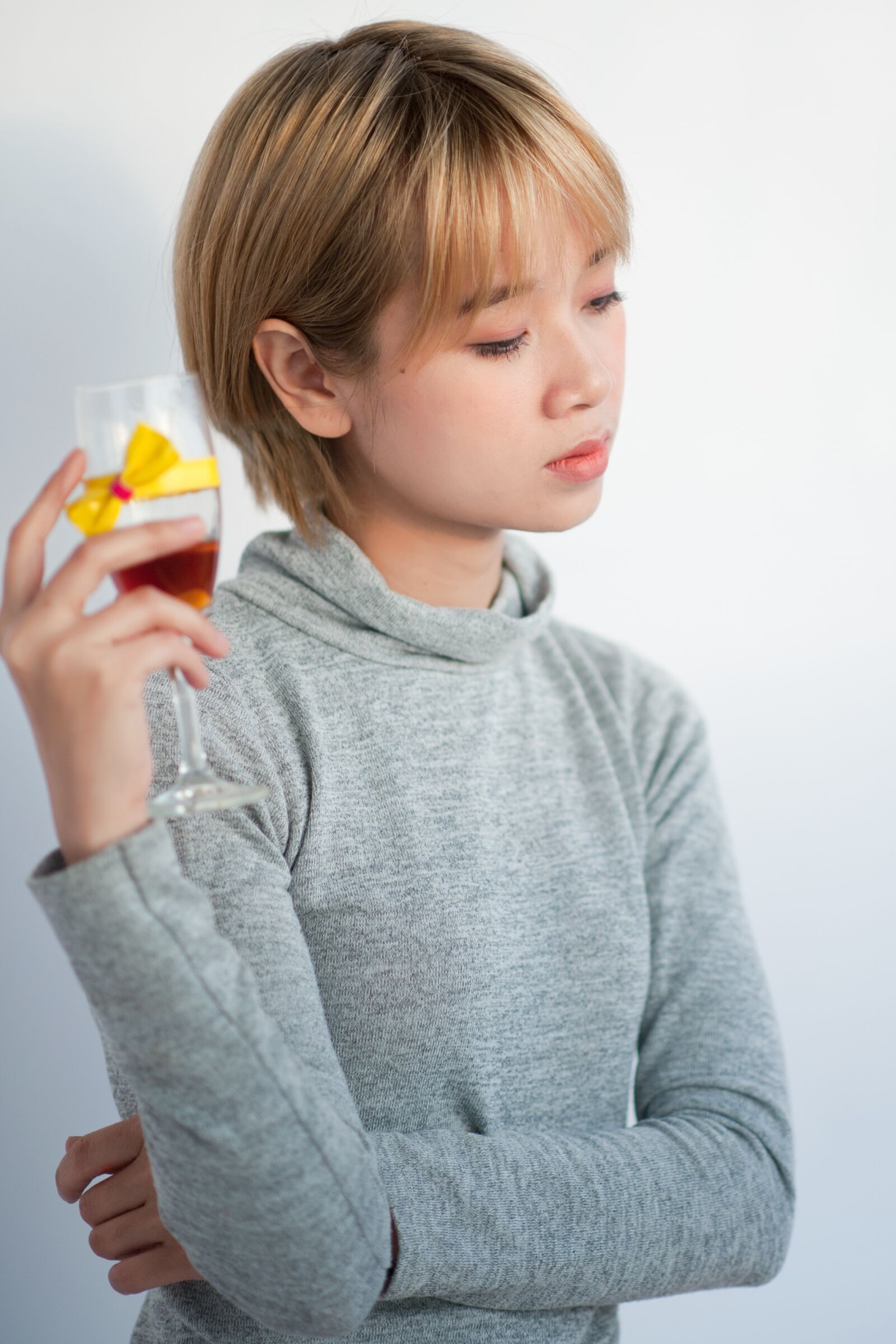 Nikon D700 sample photo. Girl, drink, female photography
