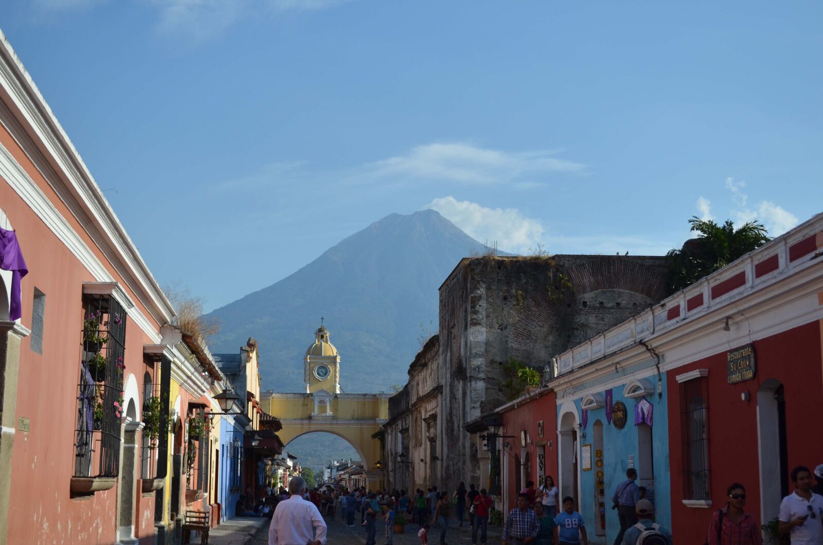 Nikon D5100 sample photo. Antigua guatemala, colonial city photography