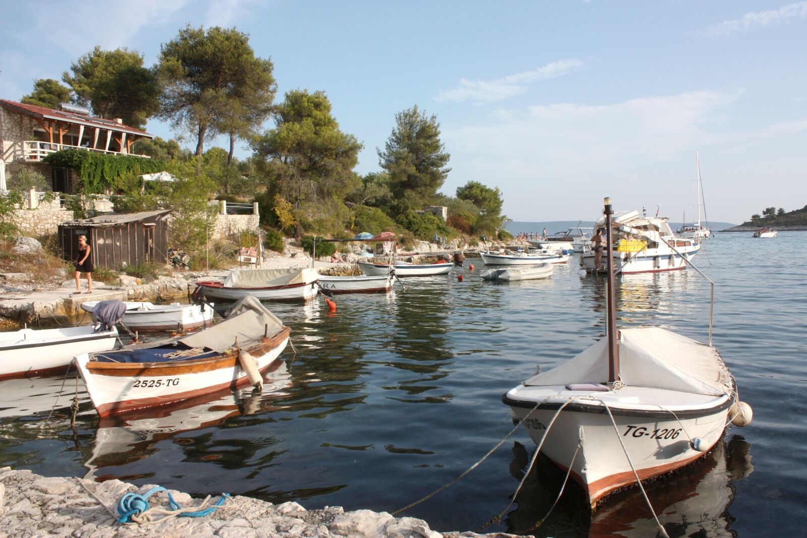 Canon EOS 450D (EOS Rebel XSi / EOS Kiss X2) sample photo. Sea, croatia, bay photography