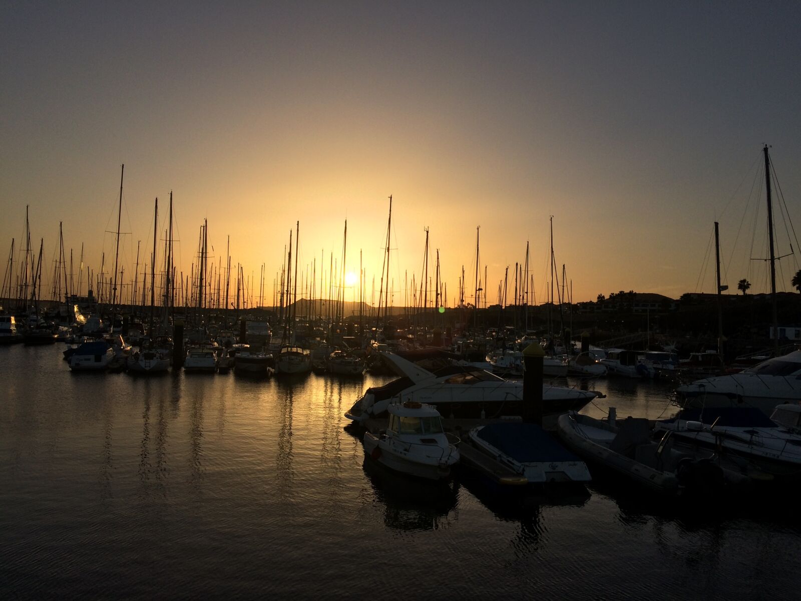 iPhone 5s back camera 4.15mm f/2.2 sample photo. Marina, boats, sunset photography