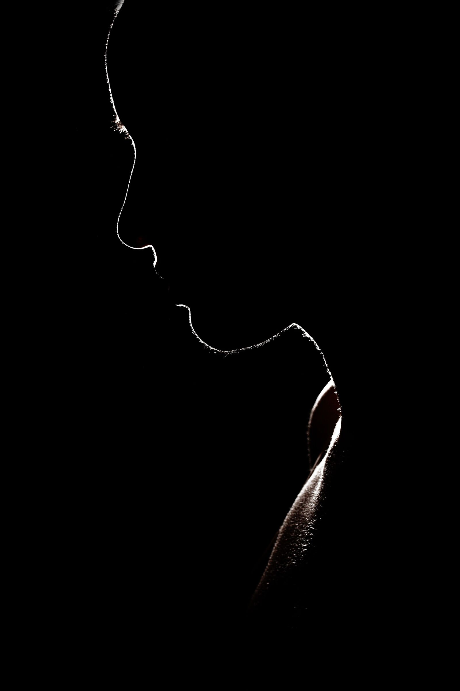 Canon EOS 40D sample photo. Reverse light, woman, portrait photography