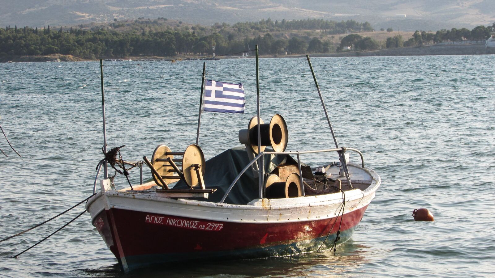 Canon PowerShot SX400 IS sample photo. Boat, sea, summer photography