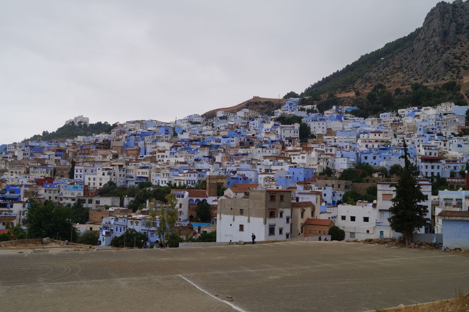 Sony DT 18-55mm F3.5-5.6 SAM II sample photo. Chefchaouen, morocco, blue photography