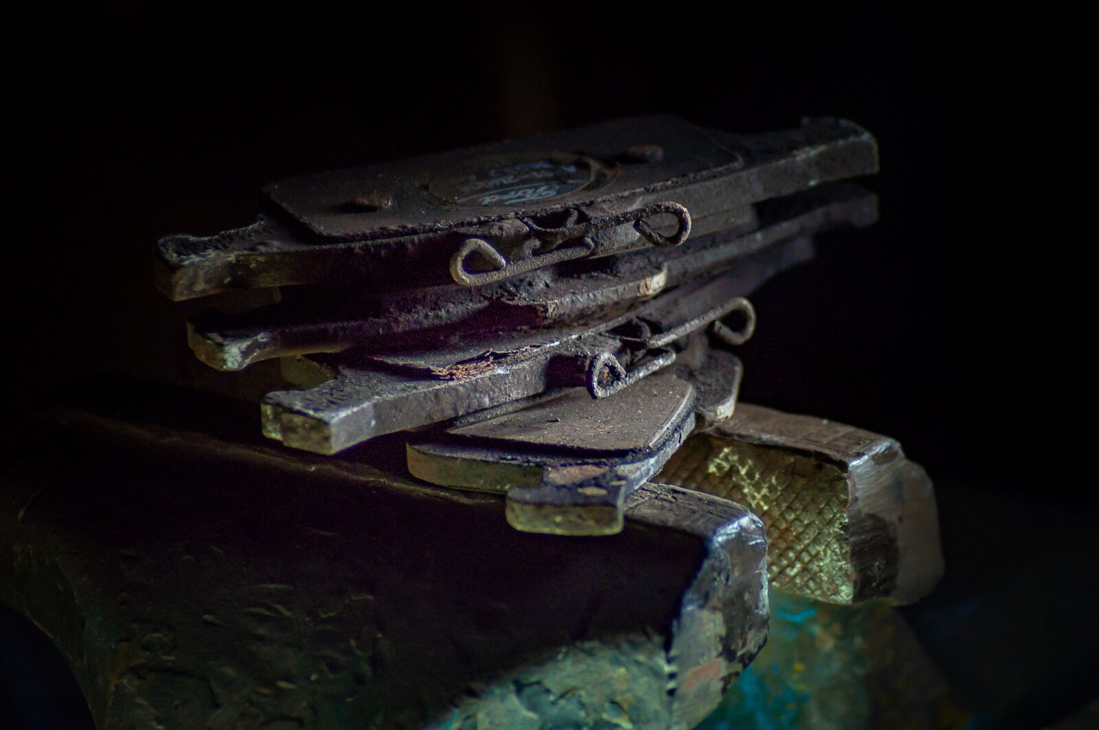 Nikon D5000 sample photo. Brake, brake lining, slow photography