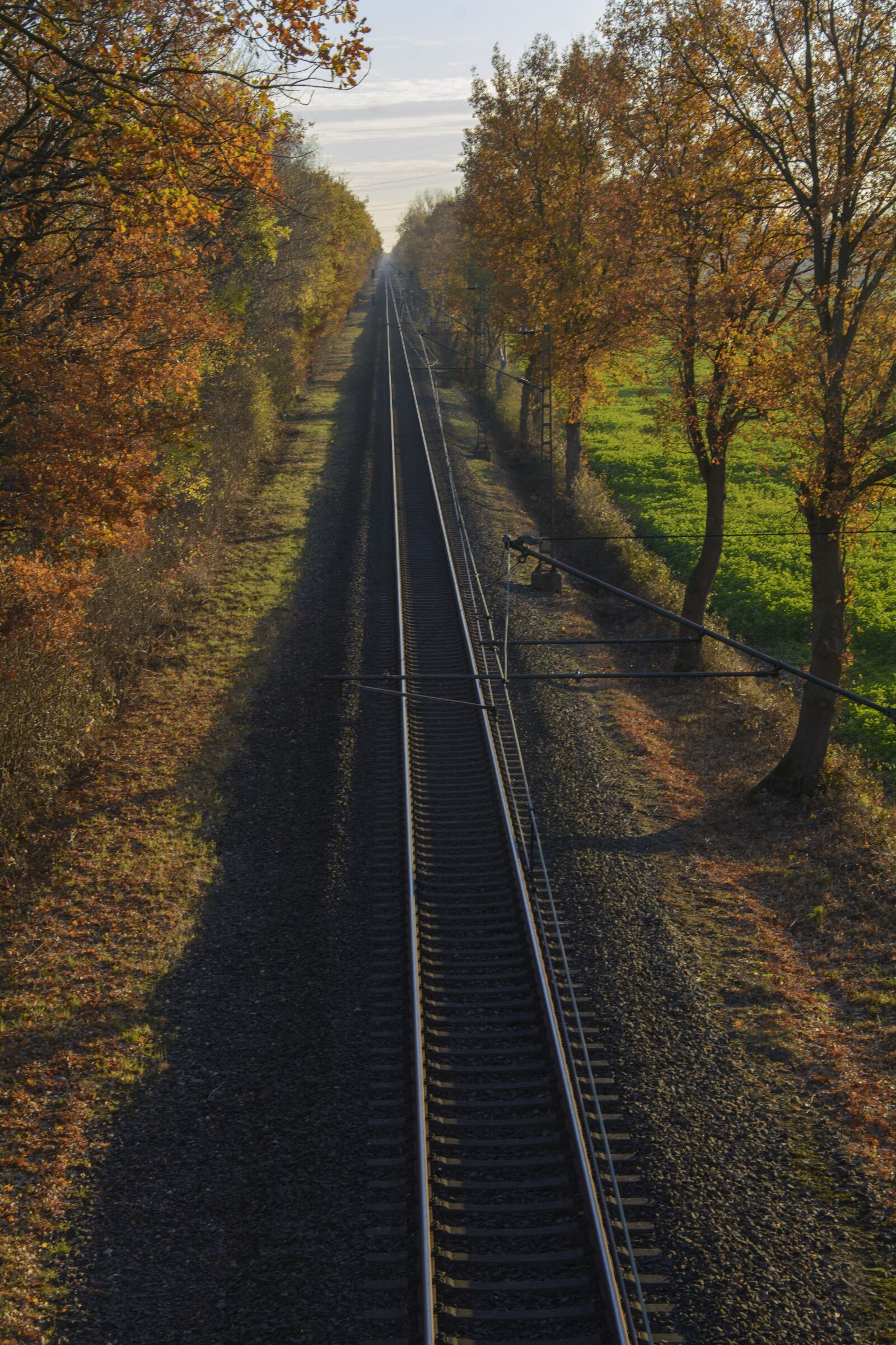 Nikon D7100 sample photo. Rails, railway line, route photography