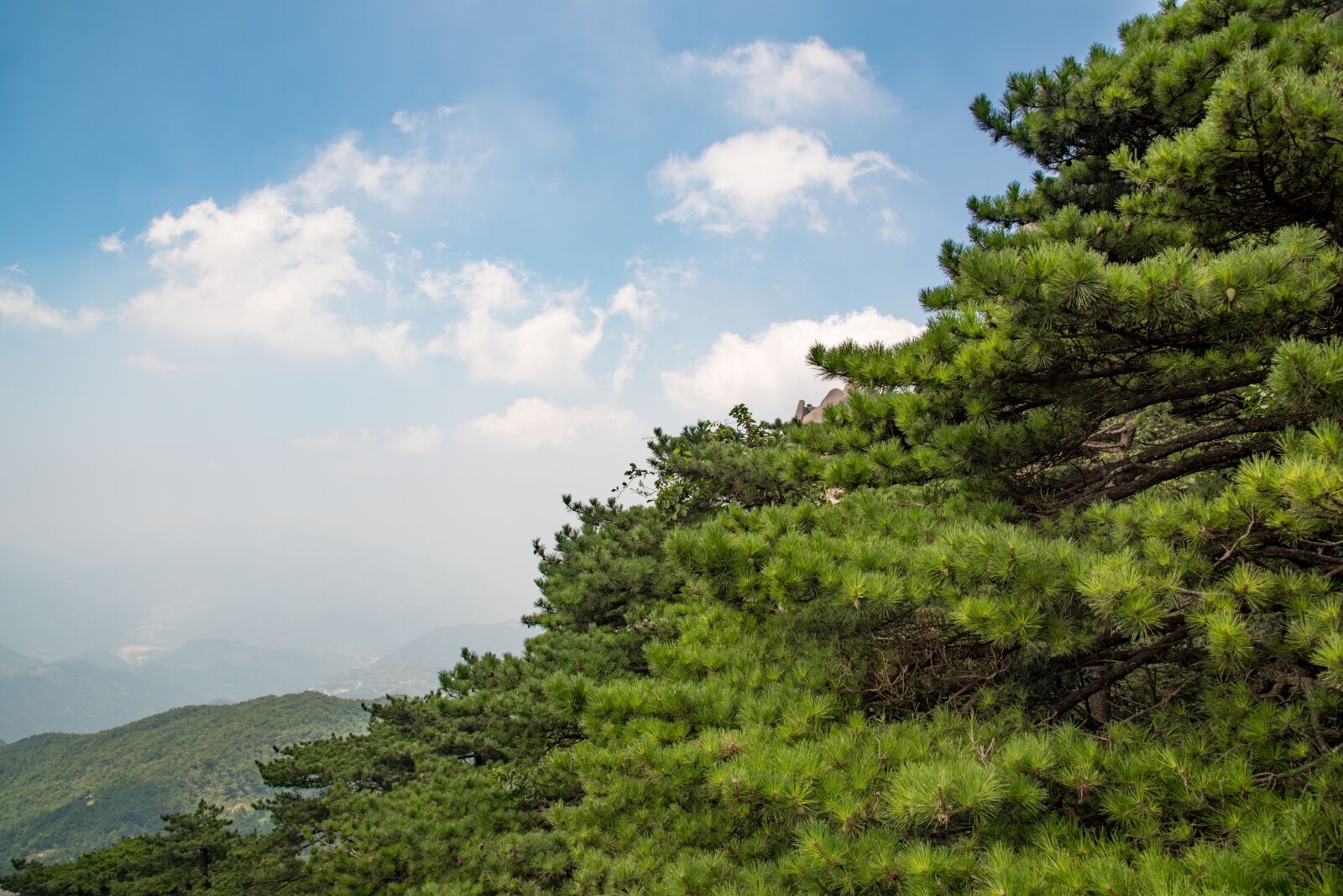 Nikon D750 sample photo. Mountain, tianzhu mountain, cloud photography