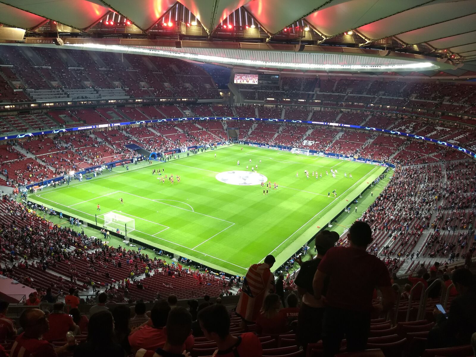 Motorola Moto G (5) Plus sample photo. Football, madrid, stadium photography