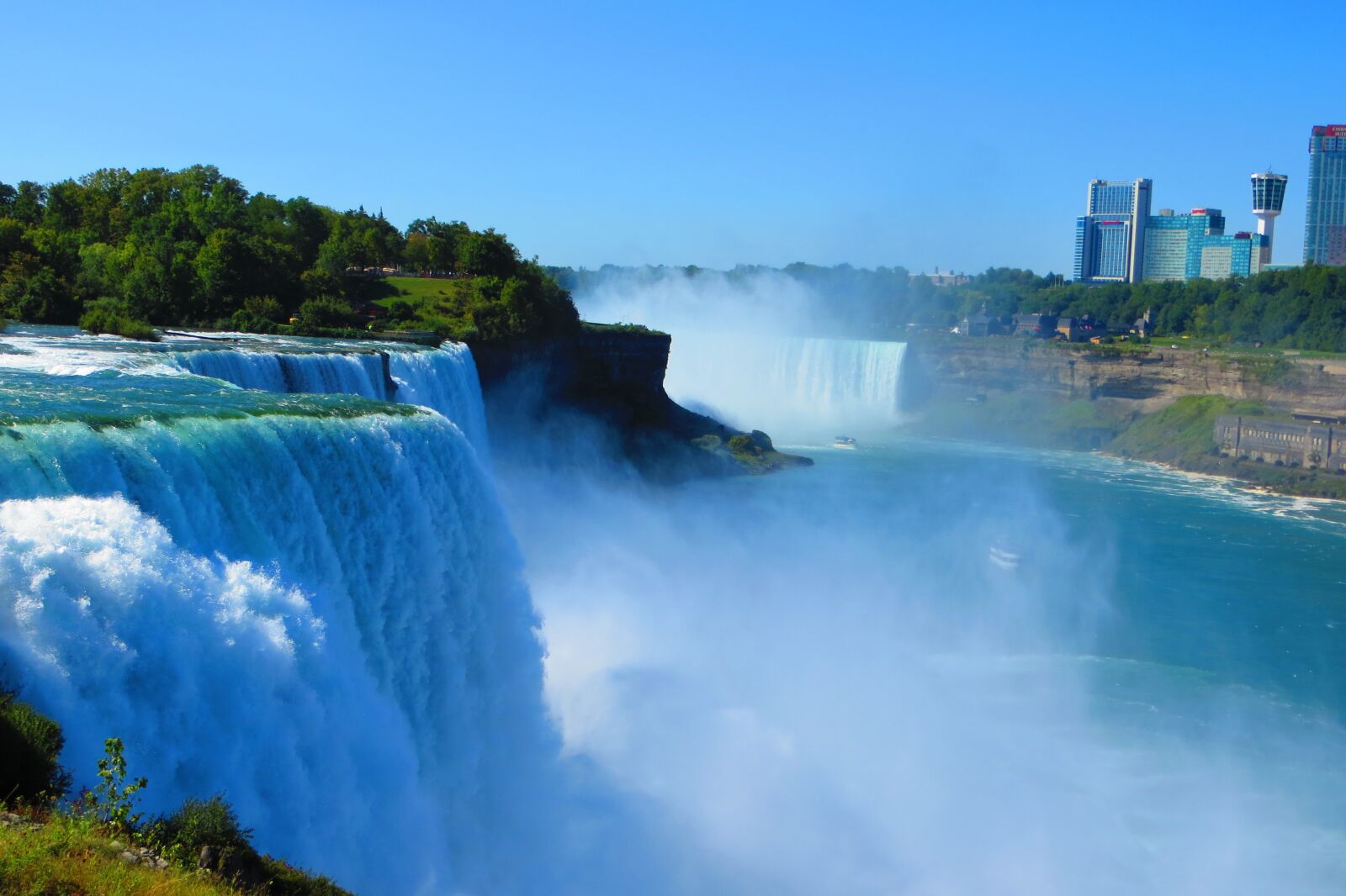 Canon PowerShot SX260 HS sample photo. Niagara, falls, waterfall photography