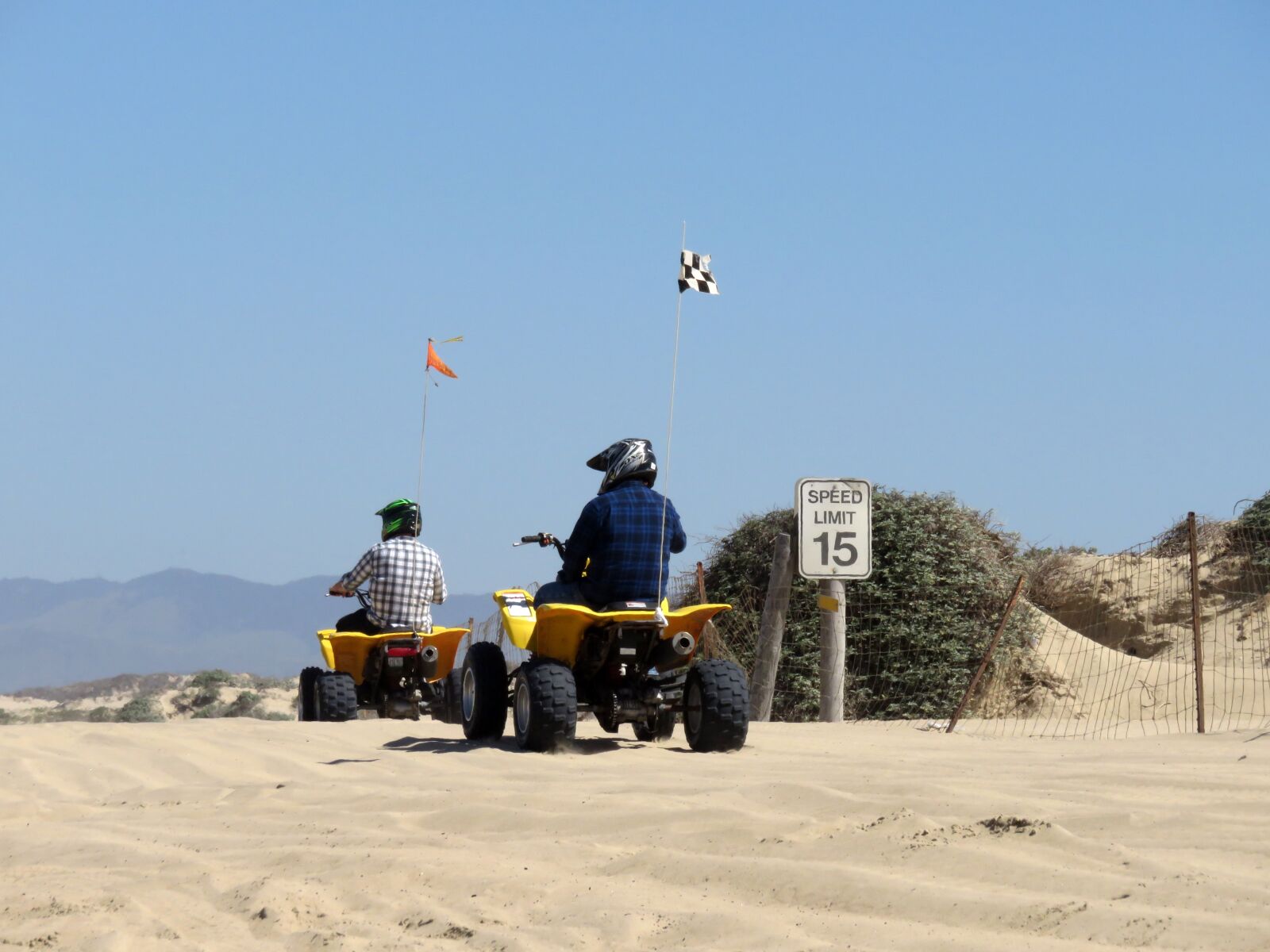 Canon PowerShot SX700 HS sample photo. Atv, dune buggy, sand photography