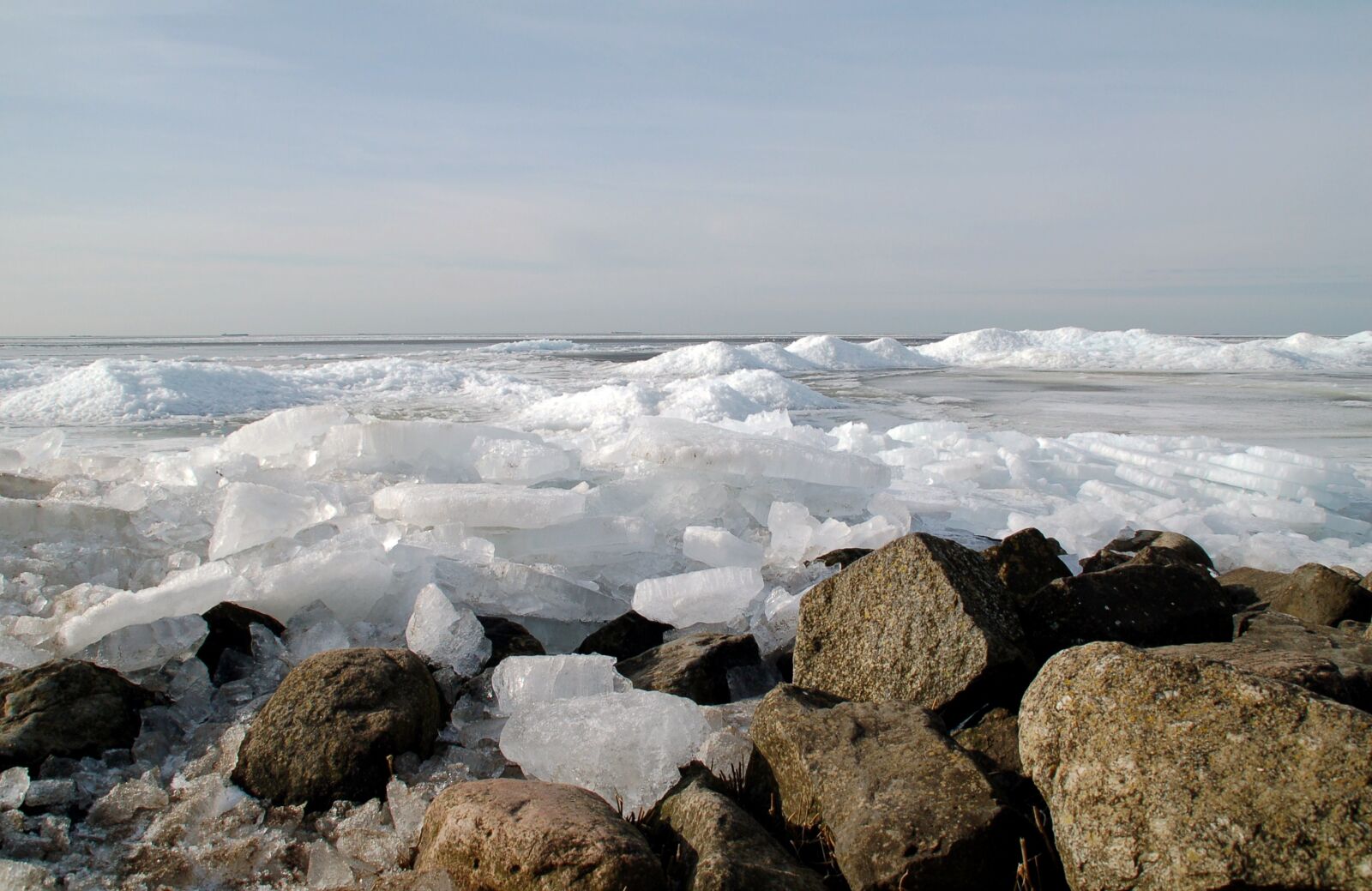 Nikon D50 sample photo. Nature, ice floes, urk photography