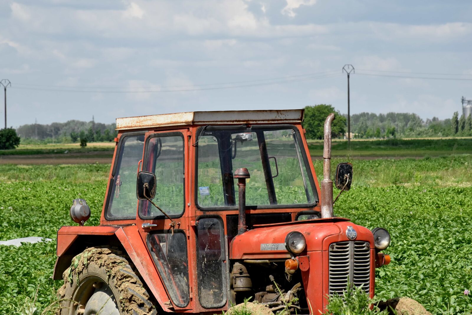 Nikon D5500 sample photo. Agricultural, tractor, vehicle, machinery photography
