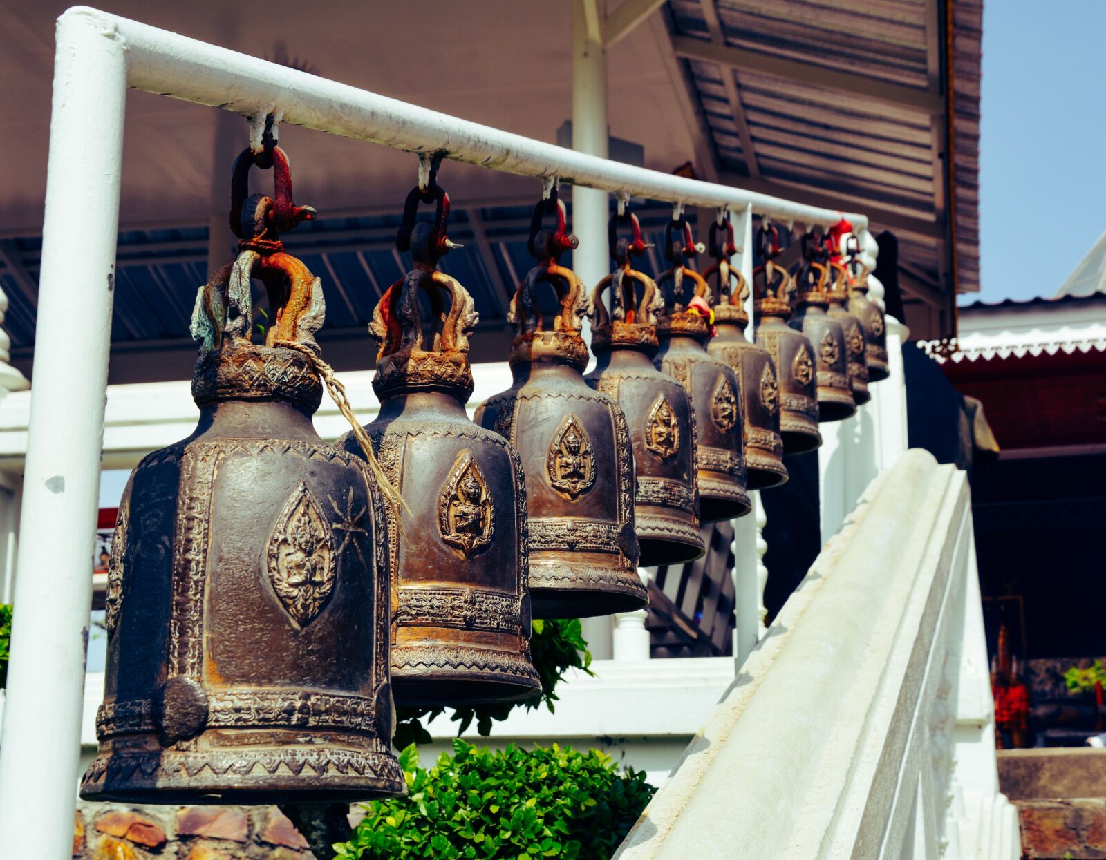 Nikon D5200 sample photo. Bell, temple, buddhist photography