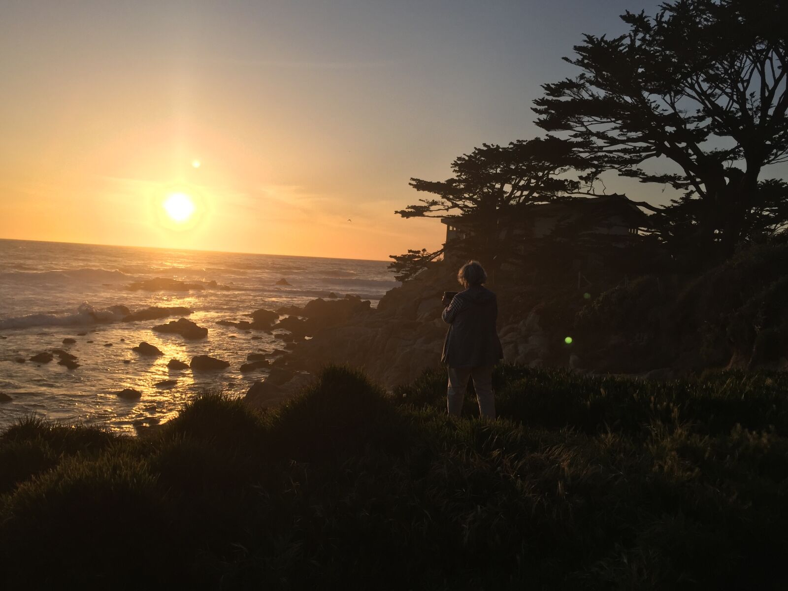 iPhone 6 back camera 4.15mm f/2.2 sample photo. Sunset, ocean, sea photography