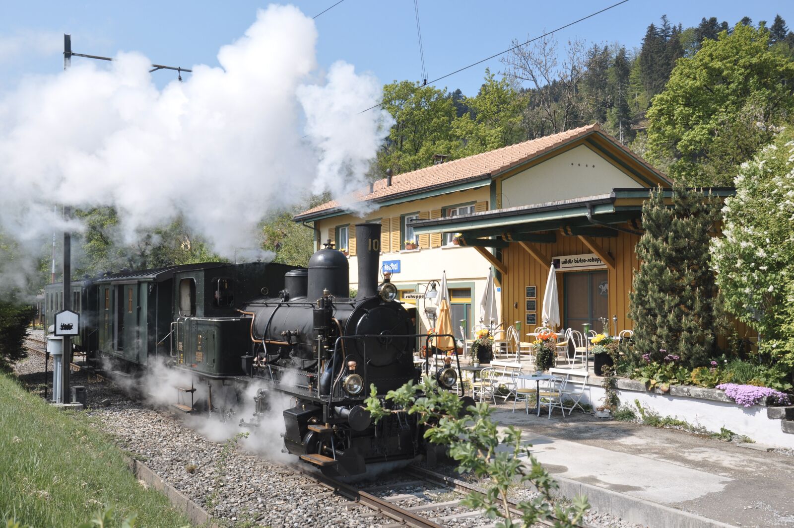 Nikon D90 sample photo. Dvzo, steam locomotive, steam photography