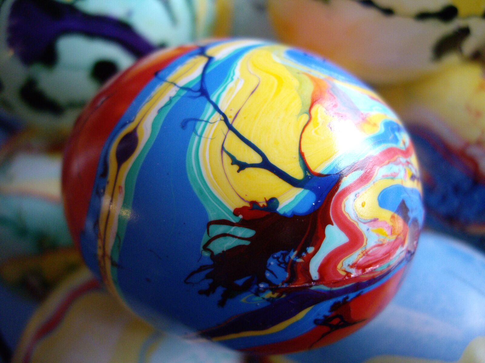 Pentax OPTIO S10 sample photo. Easter, easter-egg, creative photography