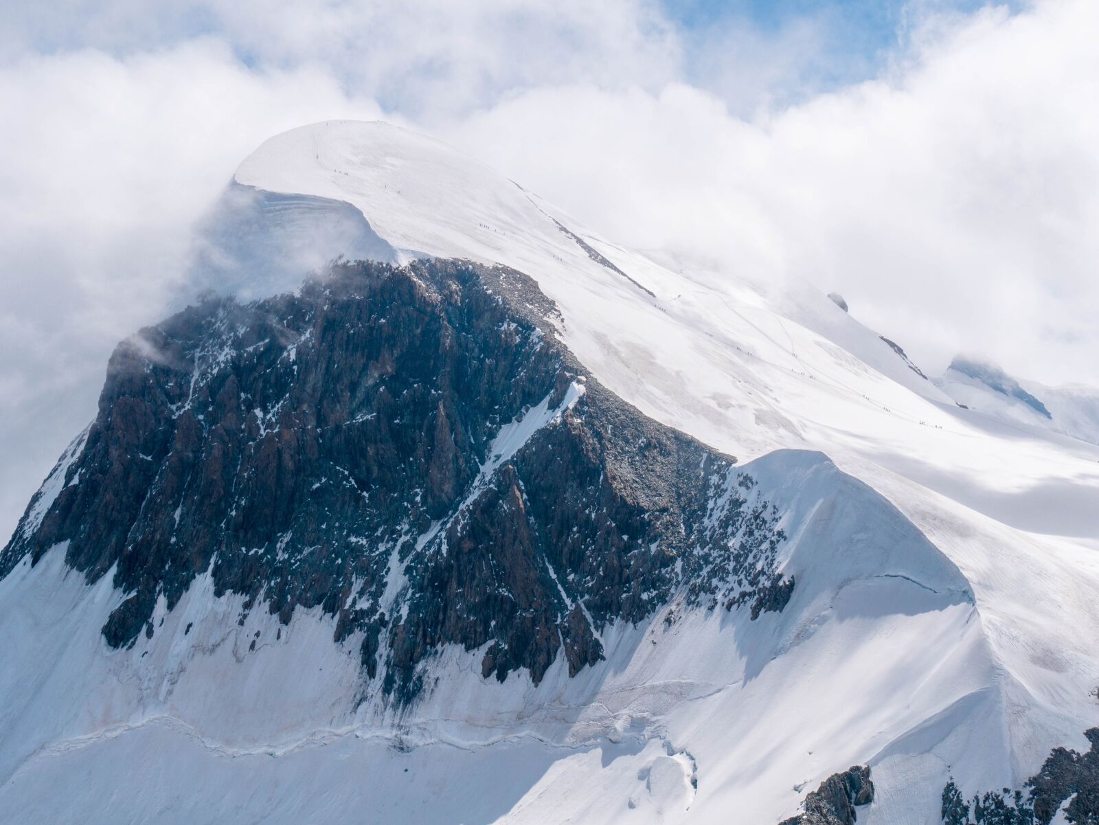 Panasonic DMC-G81 sample photo. Valais, zermatt, breithorn photography
